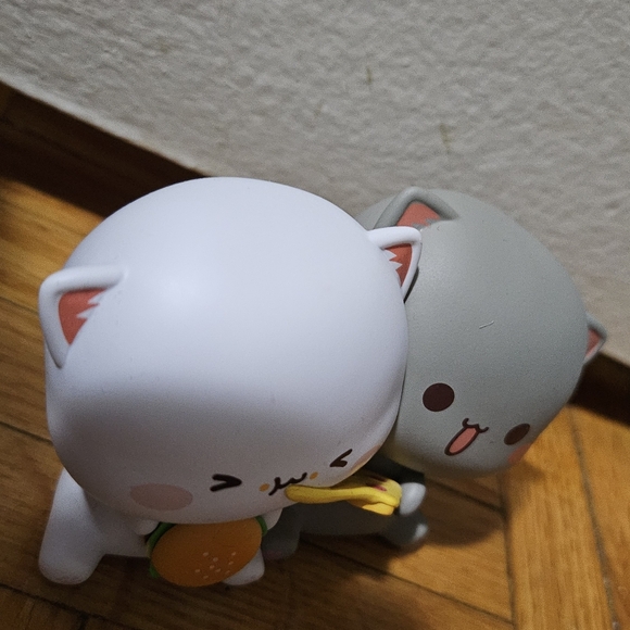Dodowo Mitao Cat couple pizza figure - Picture 4 of 8